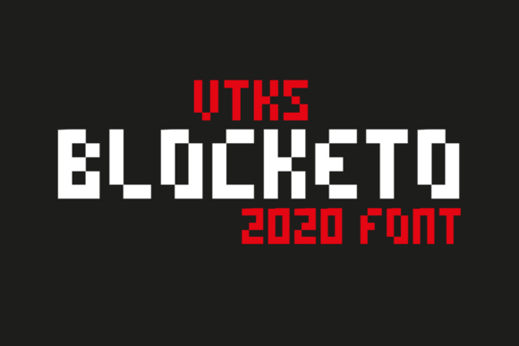 Blocketo: A Fun and Original Display Font for Creative Designs