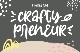 Craftypreneur: A Font That Brings Creativity to Life