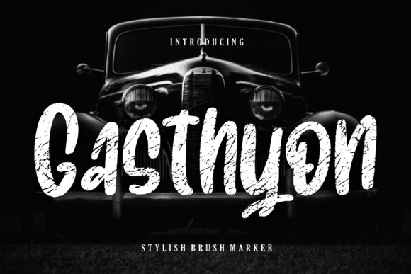 Gasthyon: A Fun and Versatile Display Font for Creatives