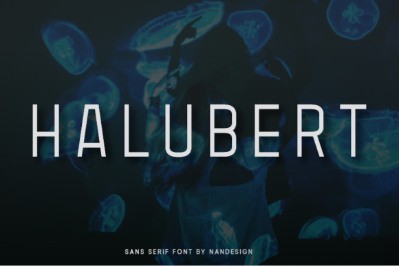 Halubert: A Simple and Versatile Display Font for Modern Design