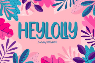 Heylolly: A Versatile Display Font for Modern Design and Communication