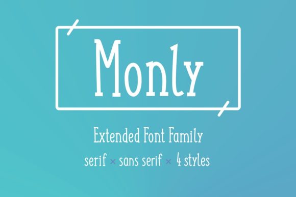 Monly: A Versatile Font for Modern Design