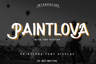 PaintLova: A Casual Display Font for Creative Projects