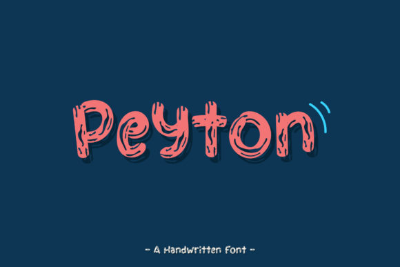 Peyton: A Font That Speaks to the Soul of Creativity