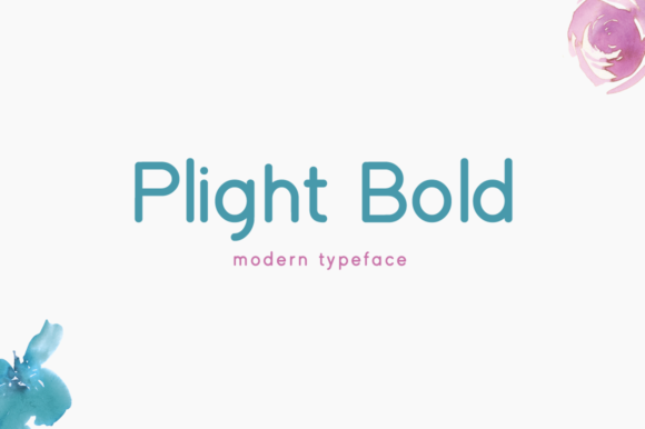 Plight Bold: A New Font for Creative Expression