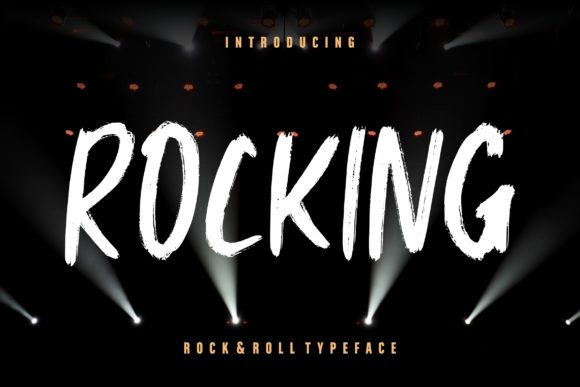 Rocking: A Bold Display Font with Authentic Charm