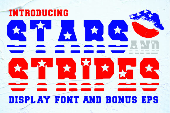 Stars and Stripes: A Font That Brings the American Spirit to Your Projects