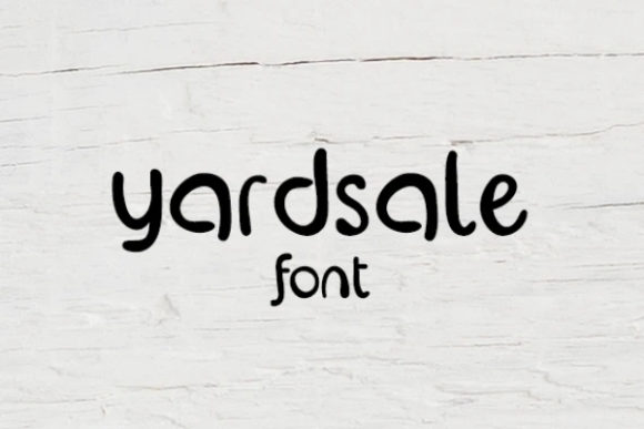 Yardsale: A Timeless Font for Modern Creativity