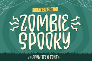 Zombie Spooky: A Halloween-Themed Display Font for Creative Impact
